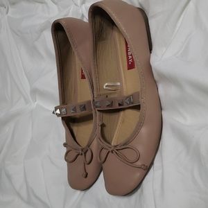 Ballet dusky pink flats